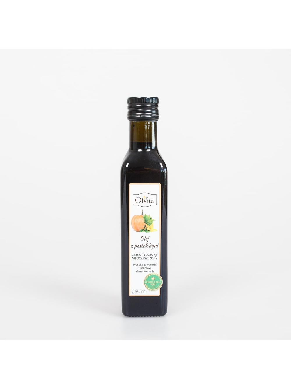 Olej z pestek dyni Olvita zimnotłoczony 250ml