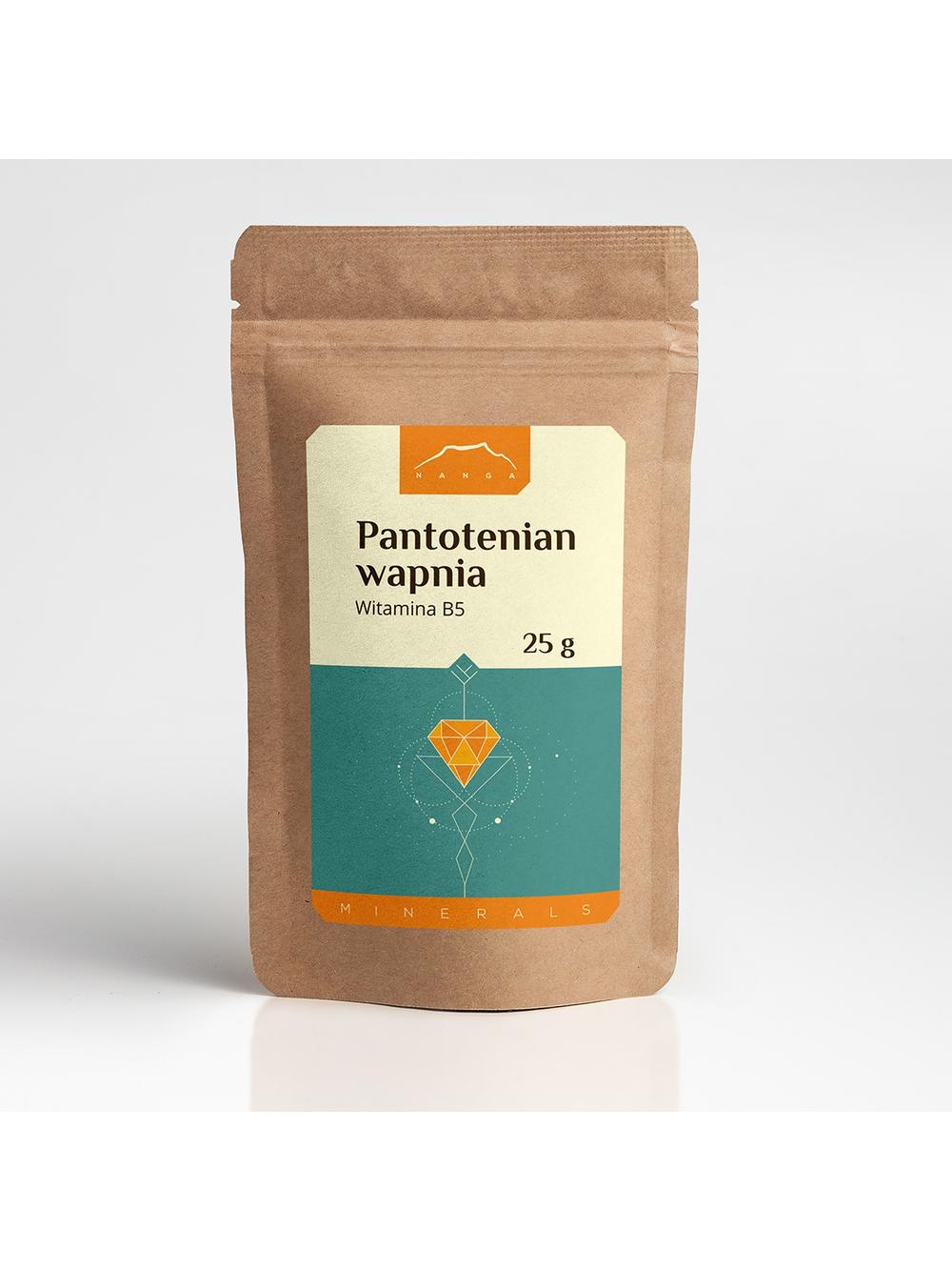 Pantotenian wapnia