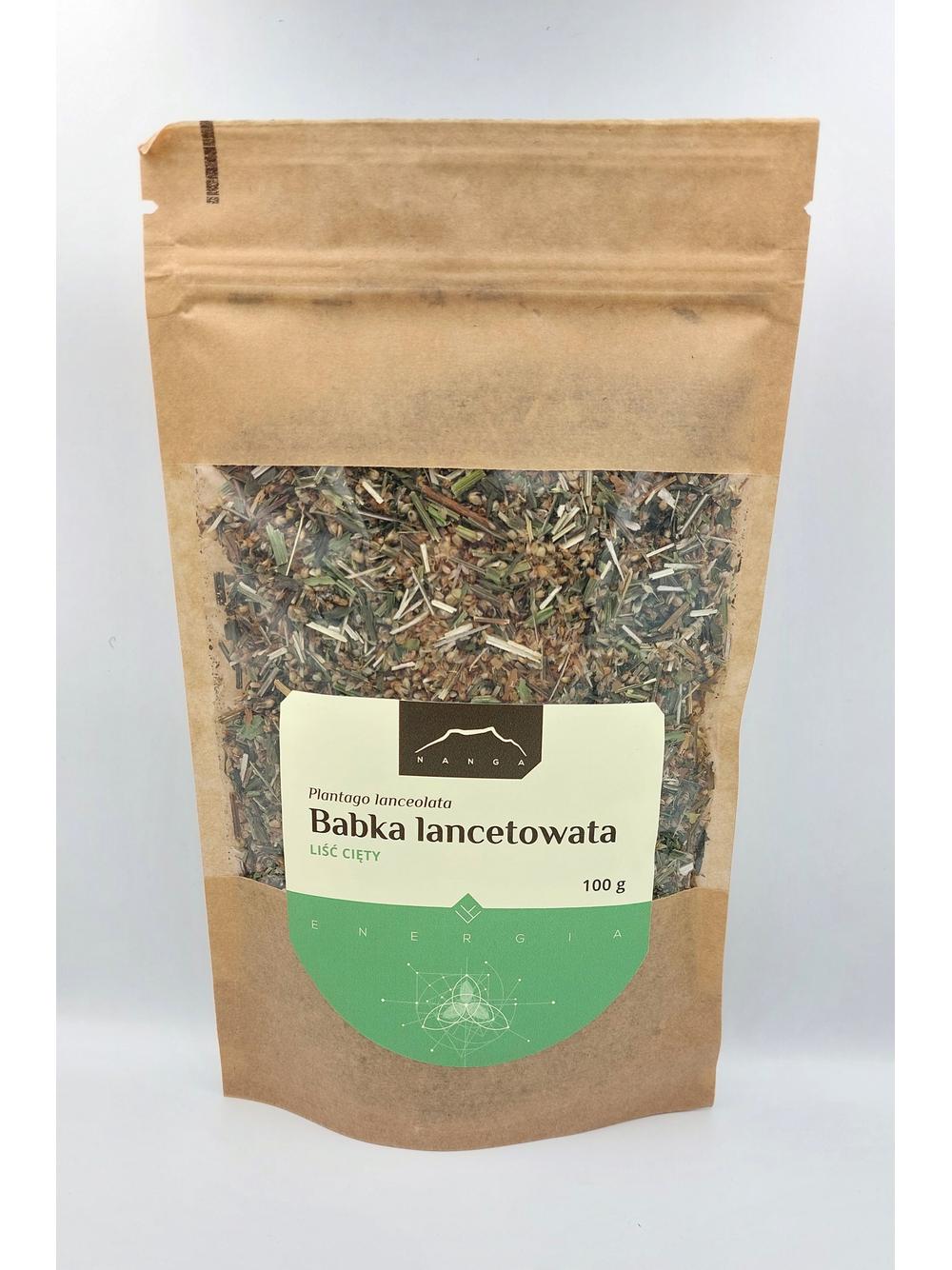 Babka lancetowata liść