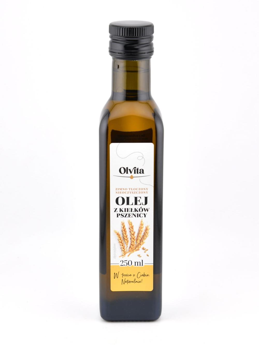 Olej z kiełków pszenicy zimnotłoczony Olvita