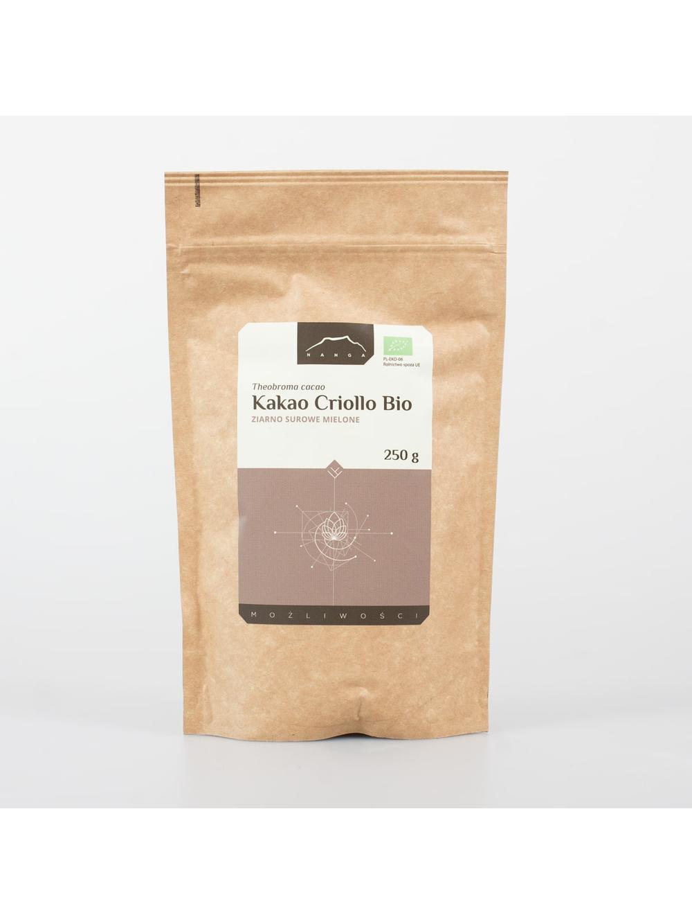 Kakao Criollo Bio surowe raw