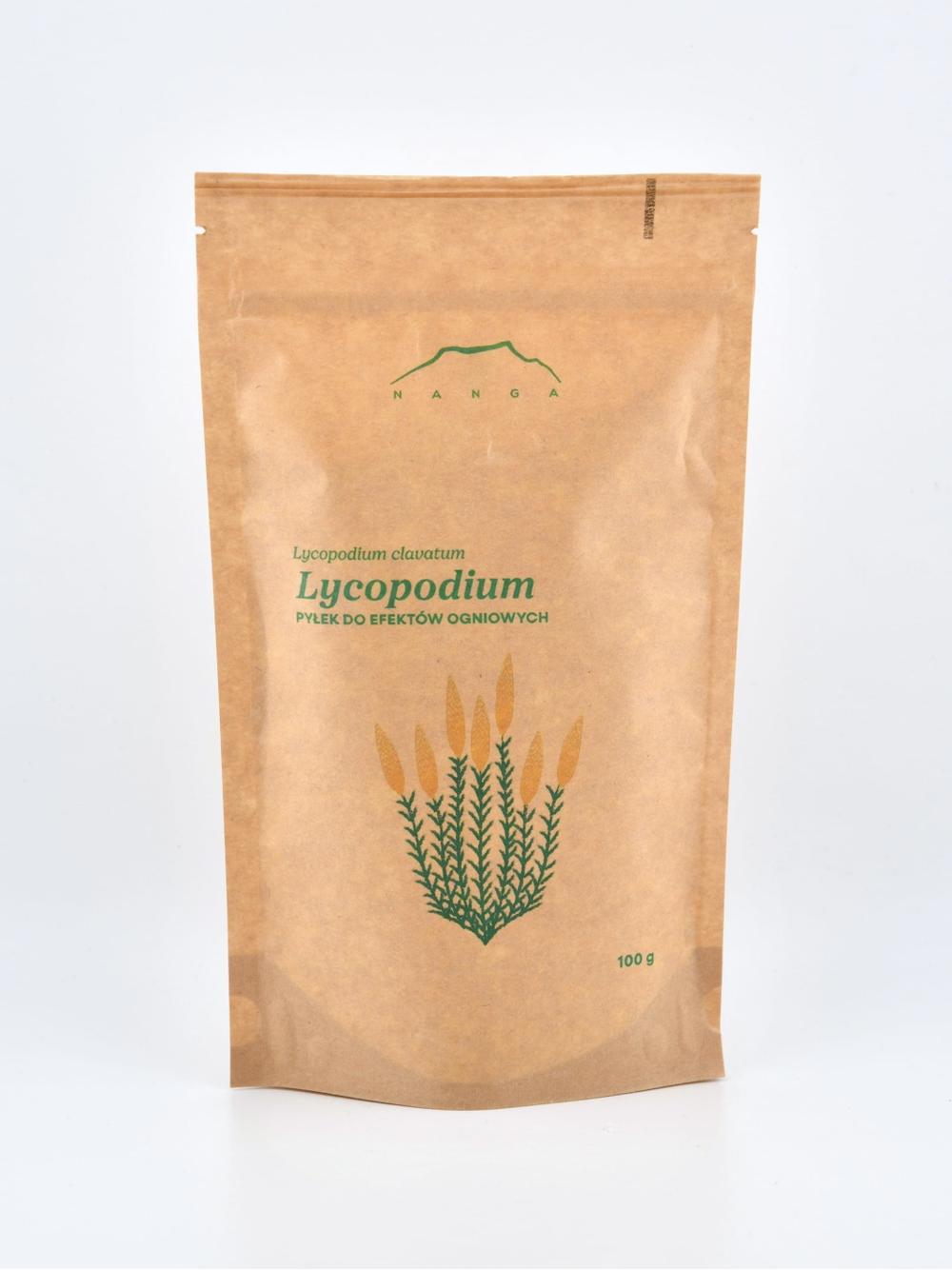 Lycopodium pyłek  do efektów ogniowych