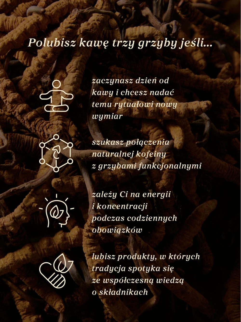 Kawa Trzy Grzyby