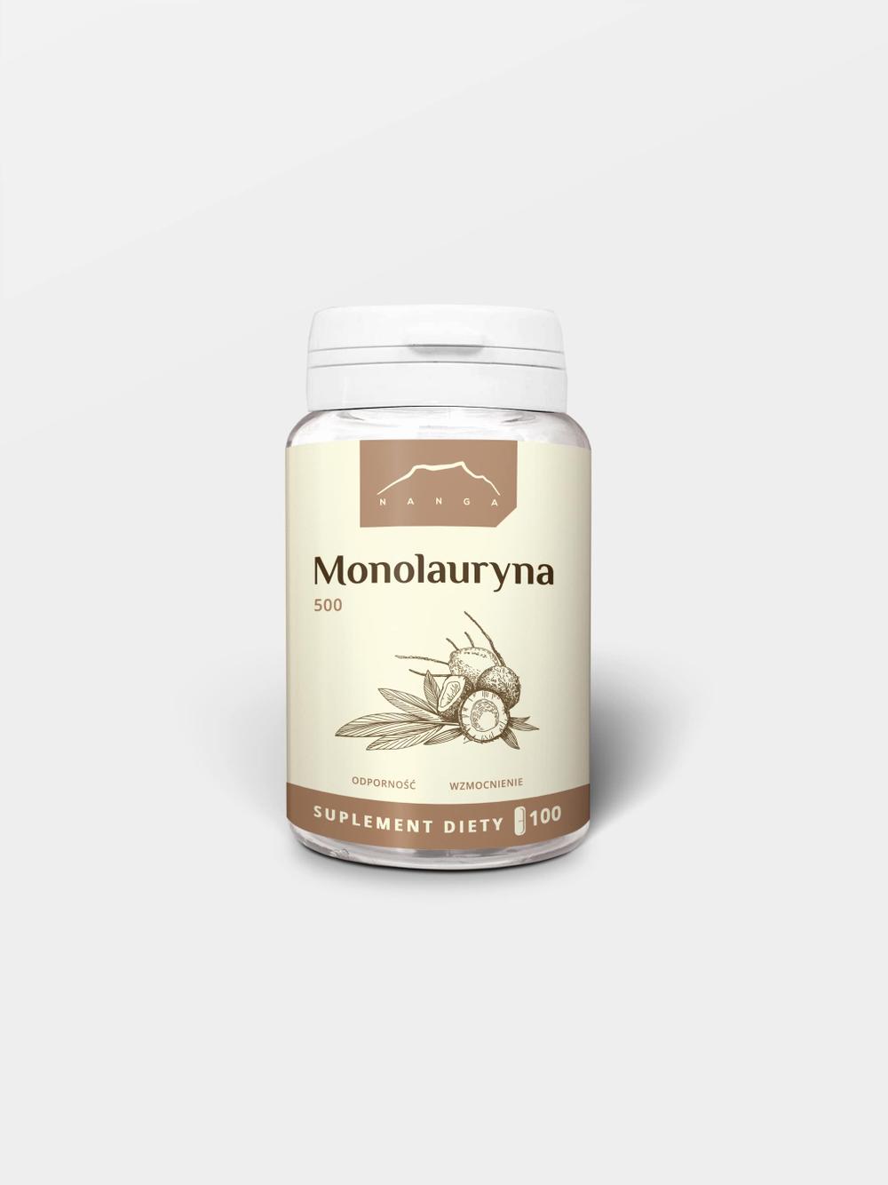 Monolauryna 100 kapsułek x 500 mg