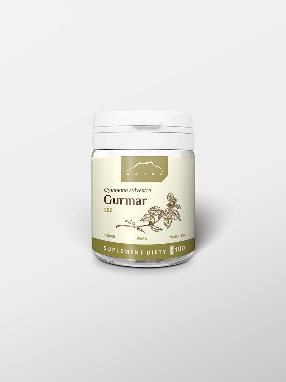 Gurmar 100 kapsułek x 200 mg
