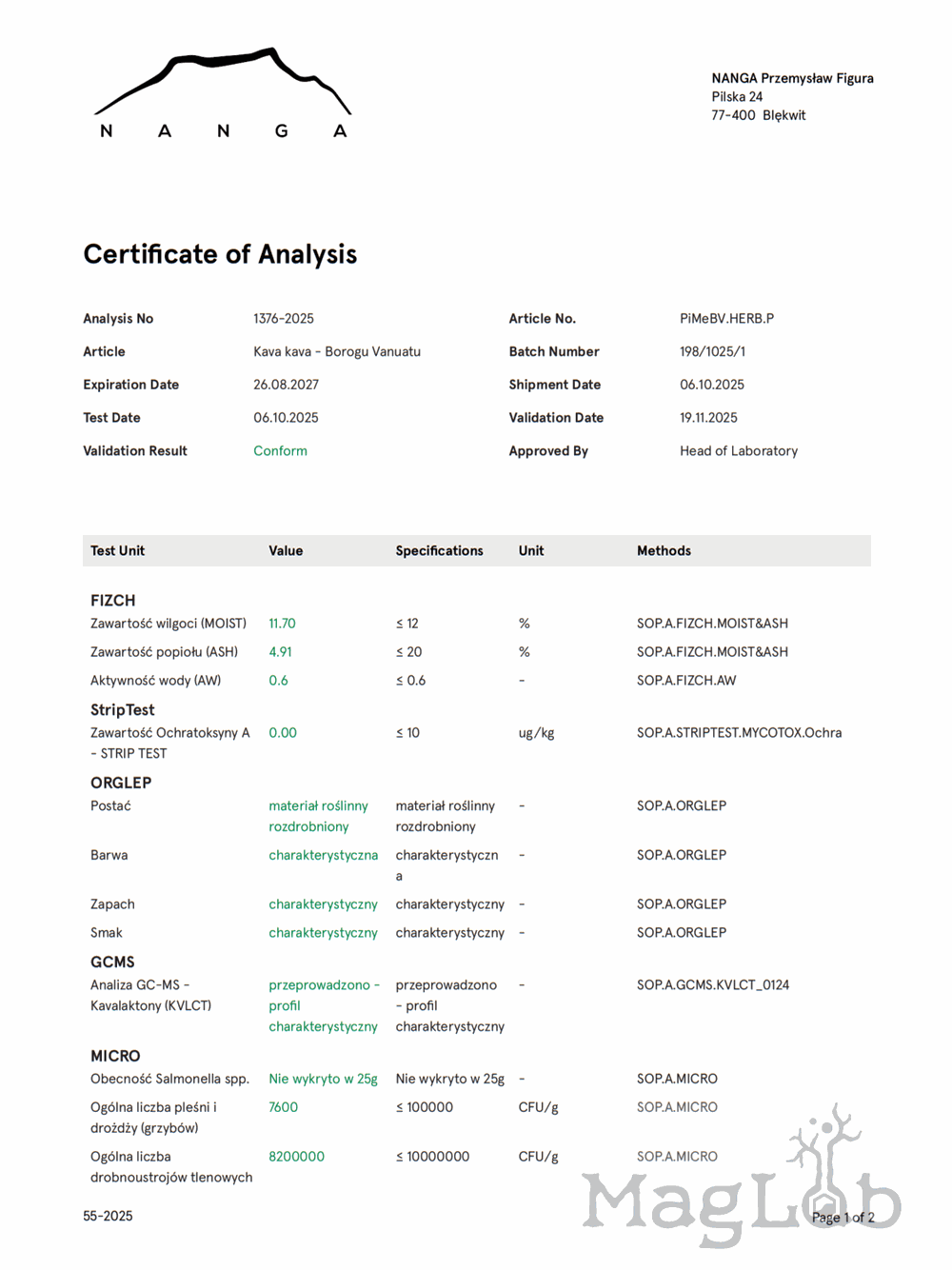 Kava kava Borogu Vanuatu