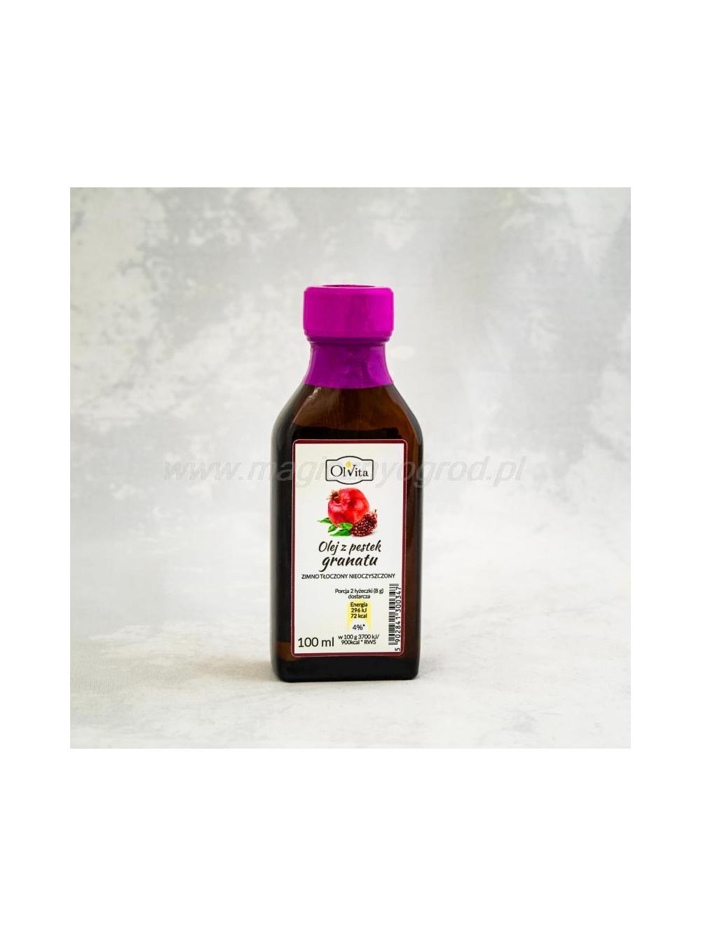 Olej z pestek granatu 100ml Olvita