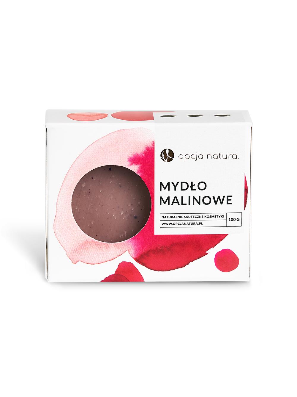 Mydło malinowe Opcja Natura 100g