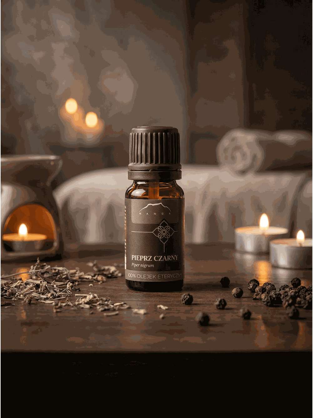 Olejek z pieprzu czarnego 100% eteryczny Nanga