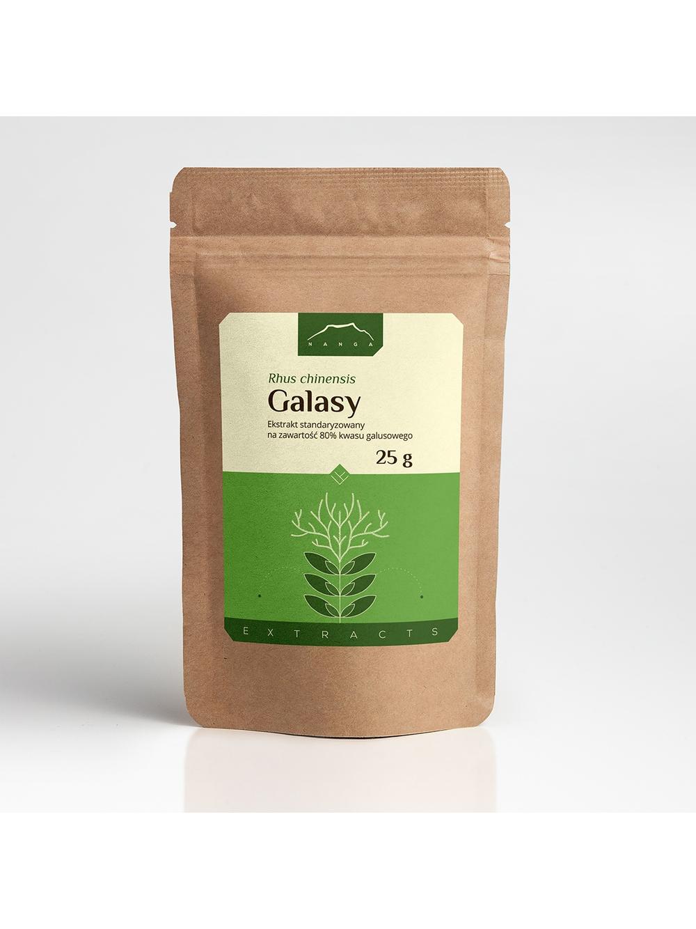 Galasy ekstrakt 80% kwasu galusowego