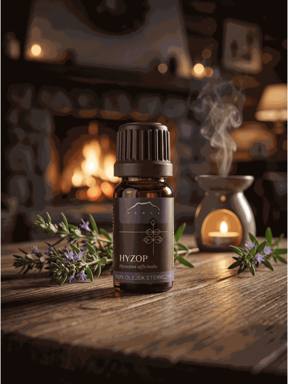 Olejek hyzopowy 100% eteryczny Nanga