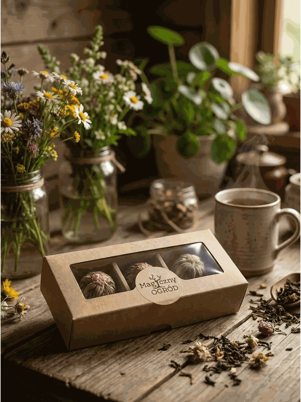 Zestaw herbat kwitnących mieszanych