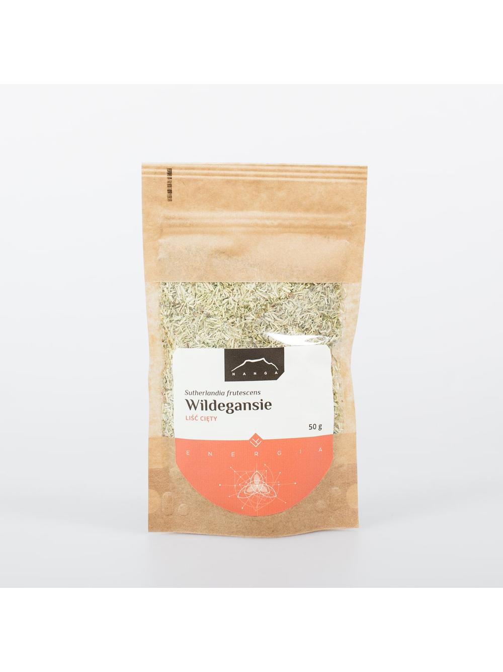 Sutherlandia frutescens liść - wildegansie