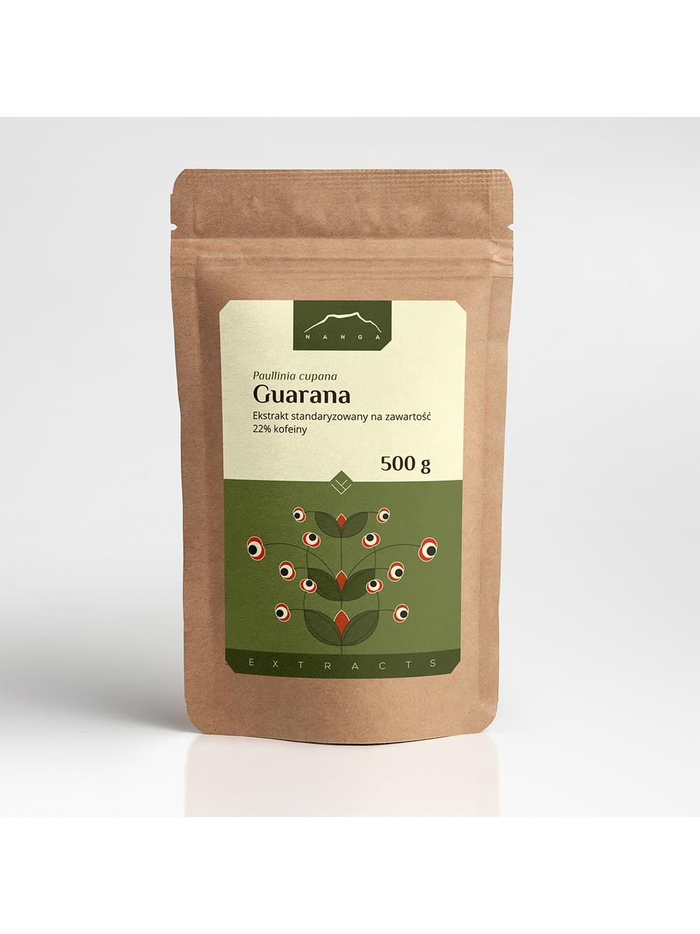 Guarana ekstrakt 22% kofeiny