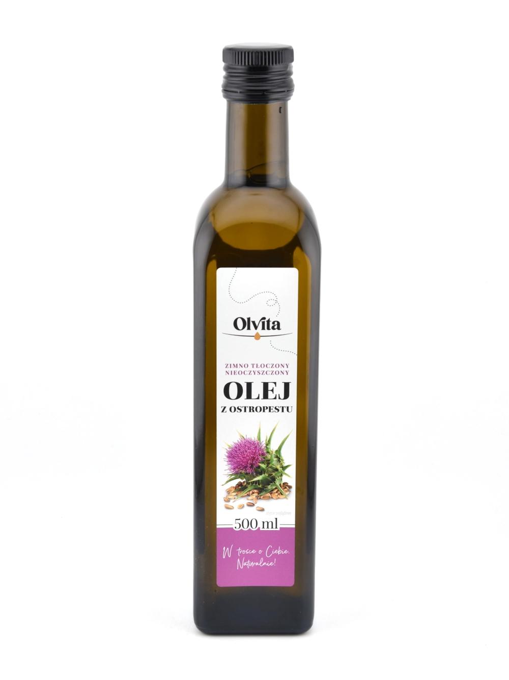 Olej z ostropestu zimnotłoczony Olvita
