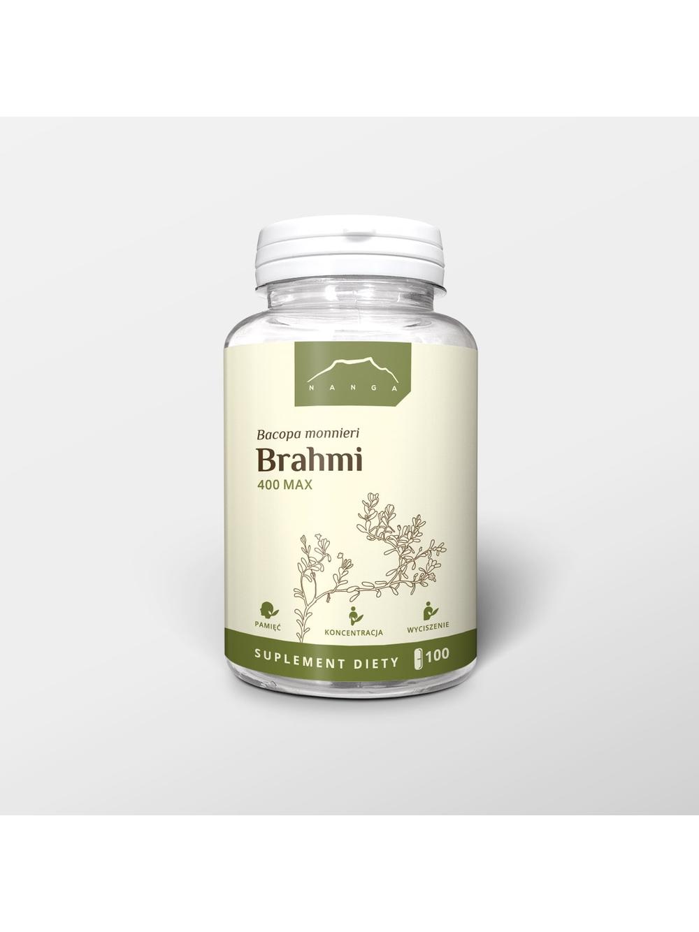 Brahmi max 100 kapsułek x 400 mg