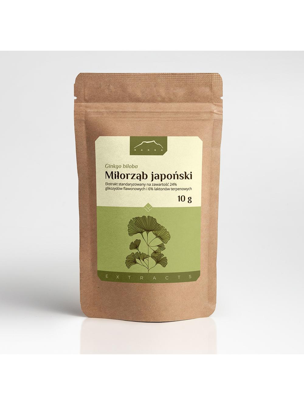 Ginkgo biloba ekstrakt 24% / 6%
