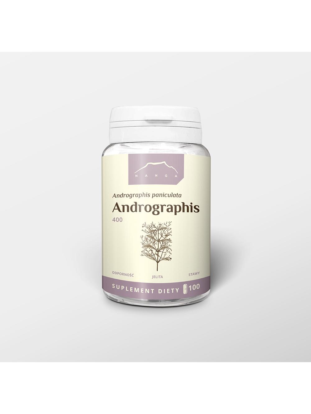 Andrographis 10% ekstrakt kapsułki x 400 mg