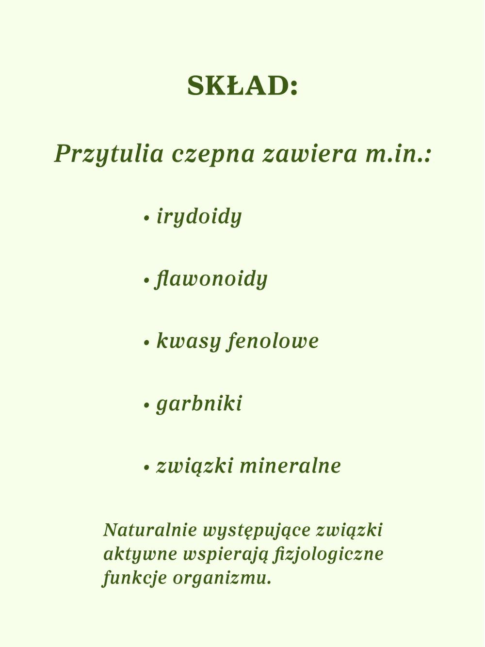 Przytulia czepna ziele