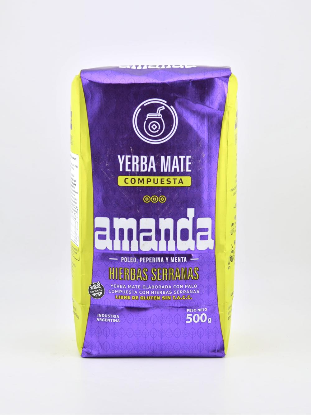 Yerba Mate Amanda Hierbas Serranas