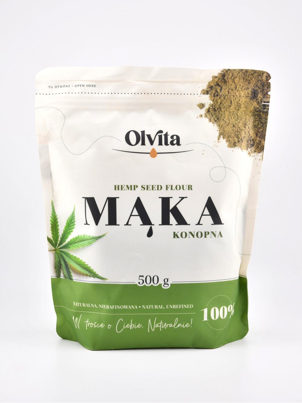 Mąka z nasion konopi