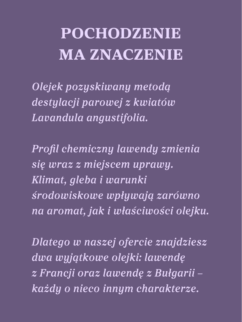 Olejek lawendowy 100% olejek eteryczny Nanga
