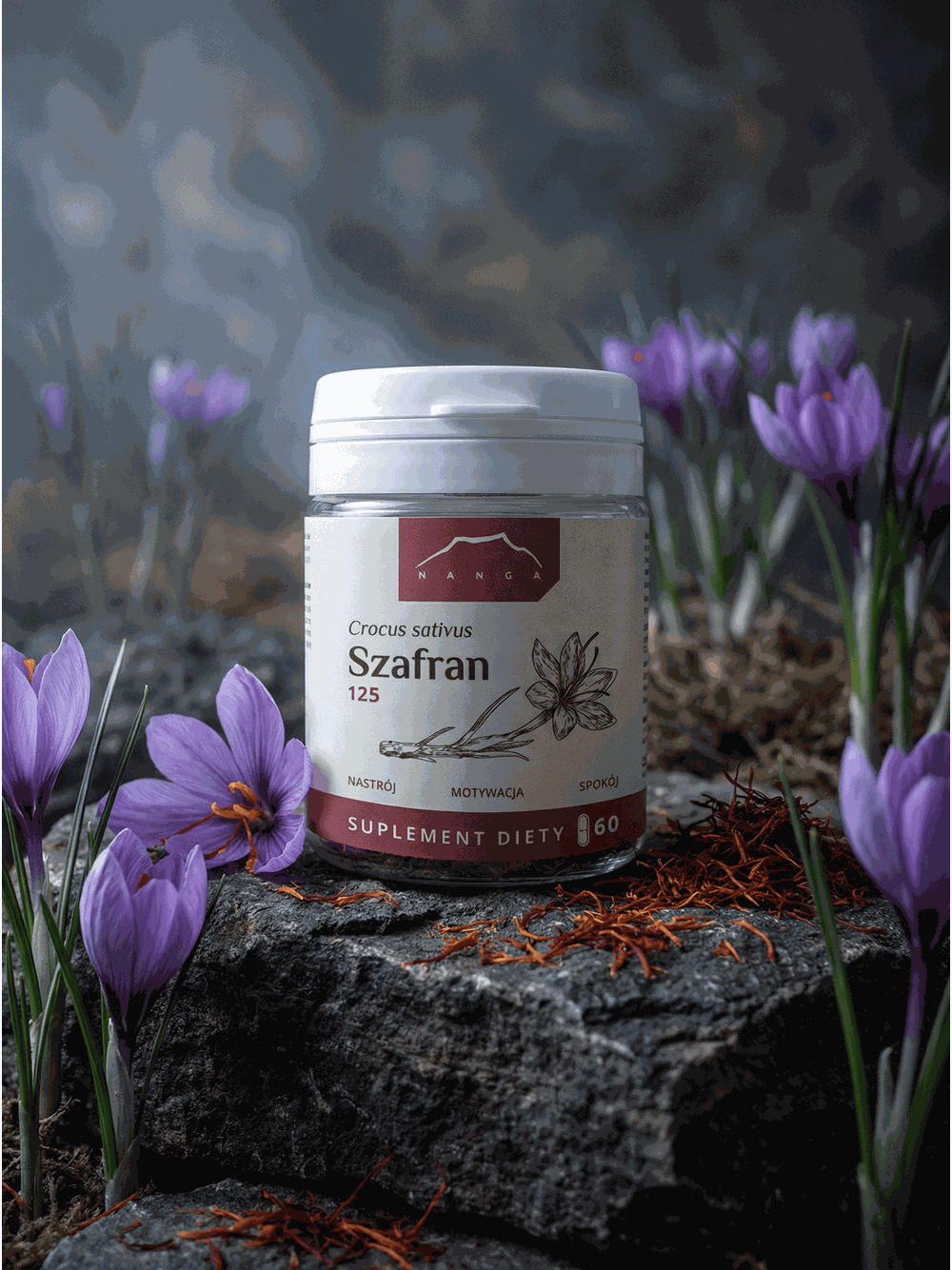 Szafran ekstrakt 60 kapsułek x 125 mg