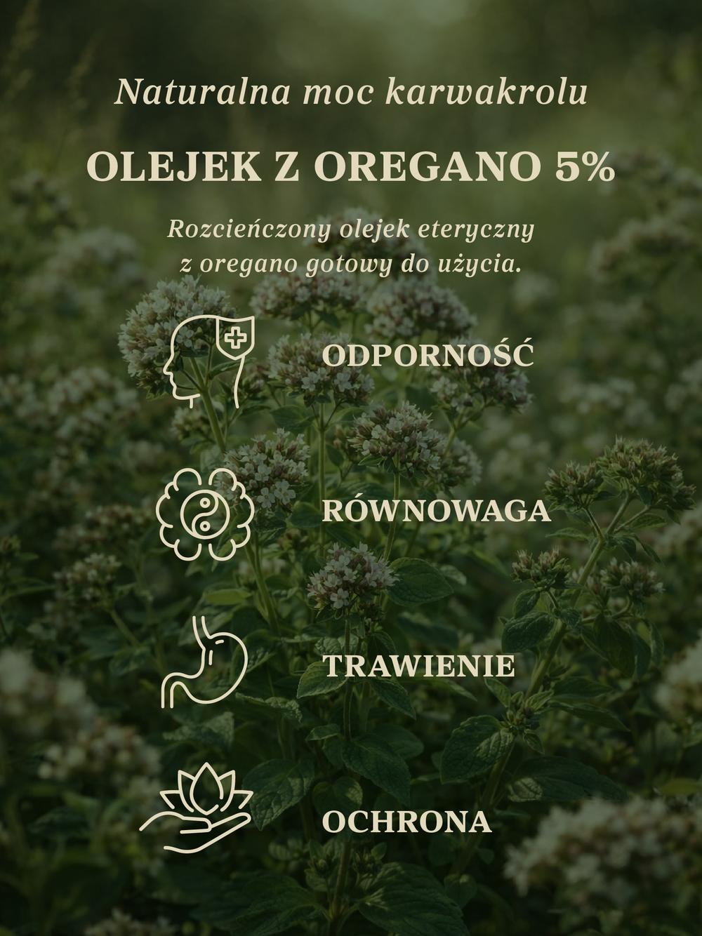 Olejek z oregano w MCT 5%