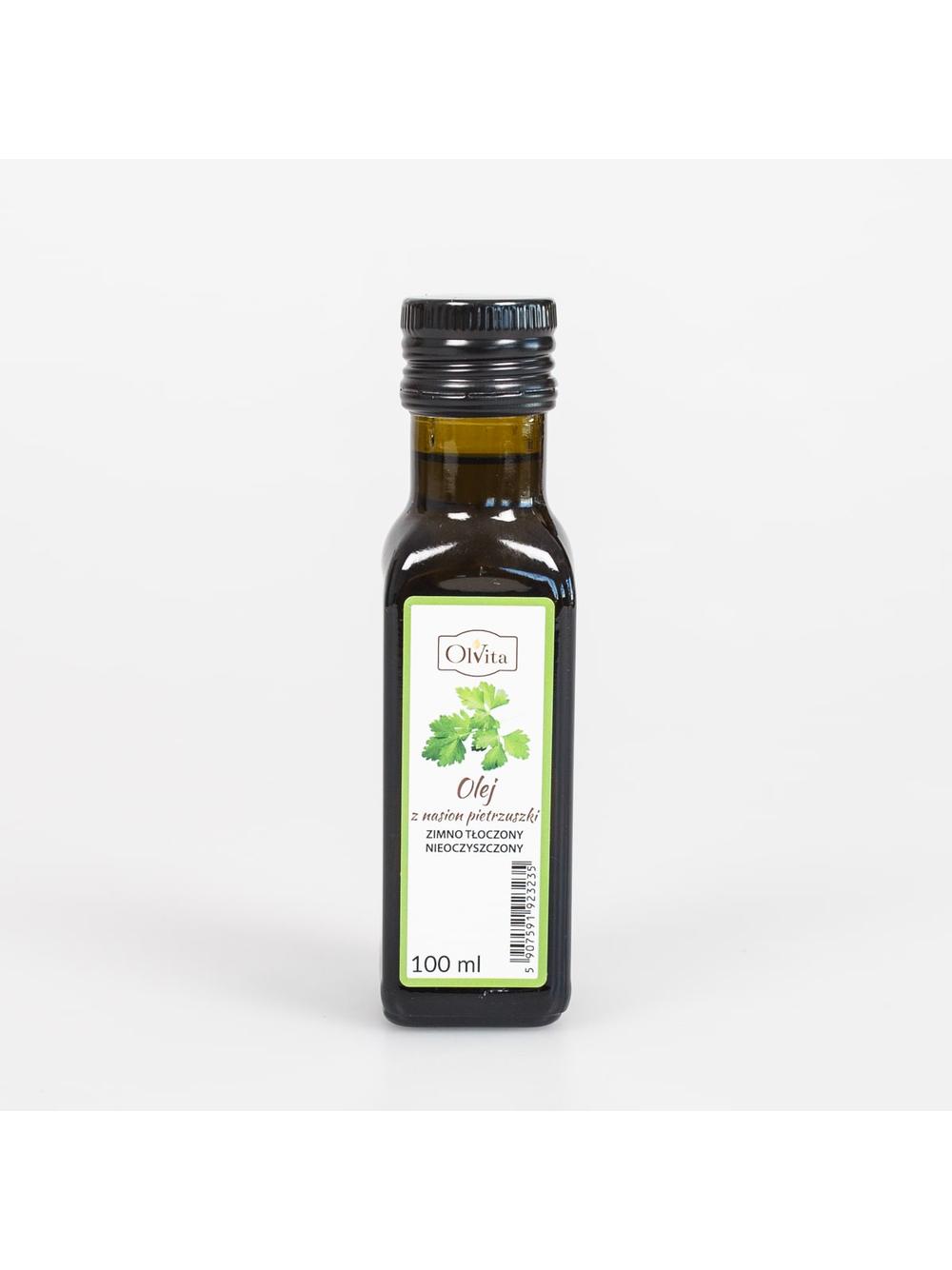 Olej z nasion pietruszki zimnotłoczony OLVITA 100ml