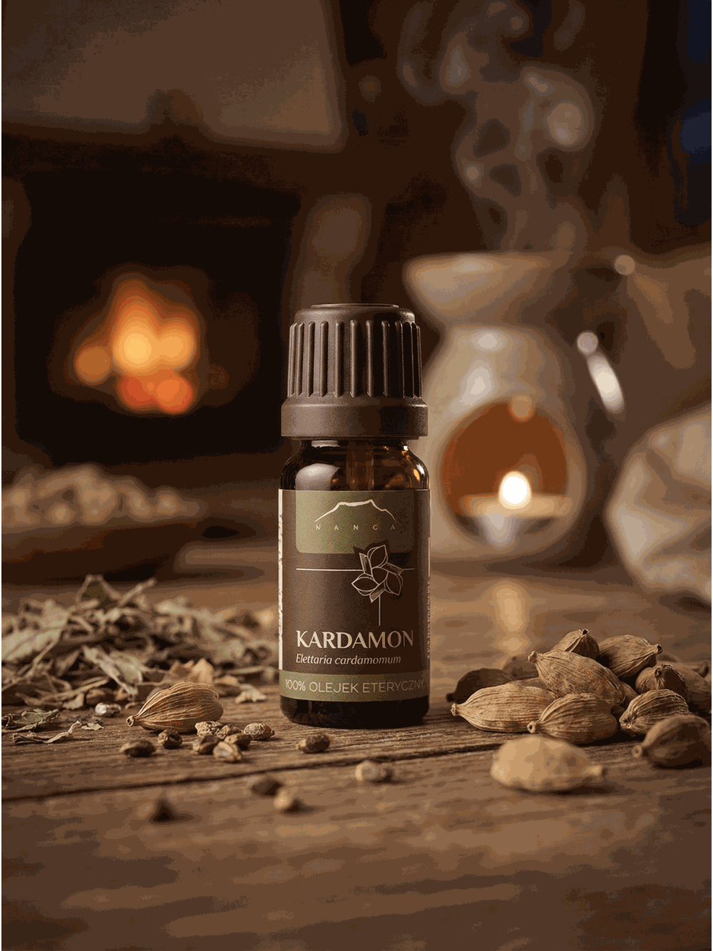 Olejek kardamonowy 100% eteryczny Nanga
