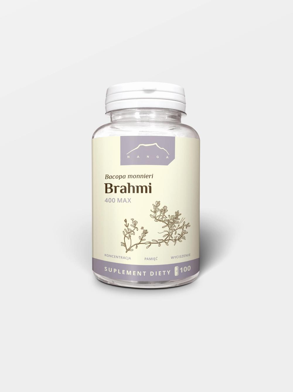 Brahmi max 100 kapsułek x 400 mg