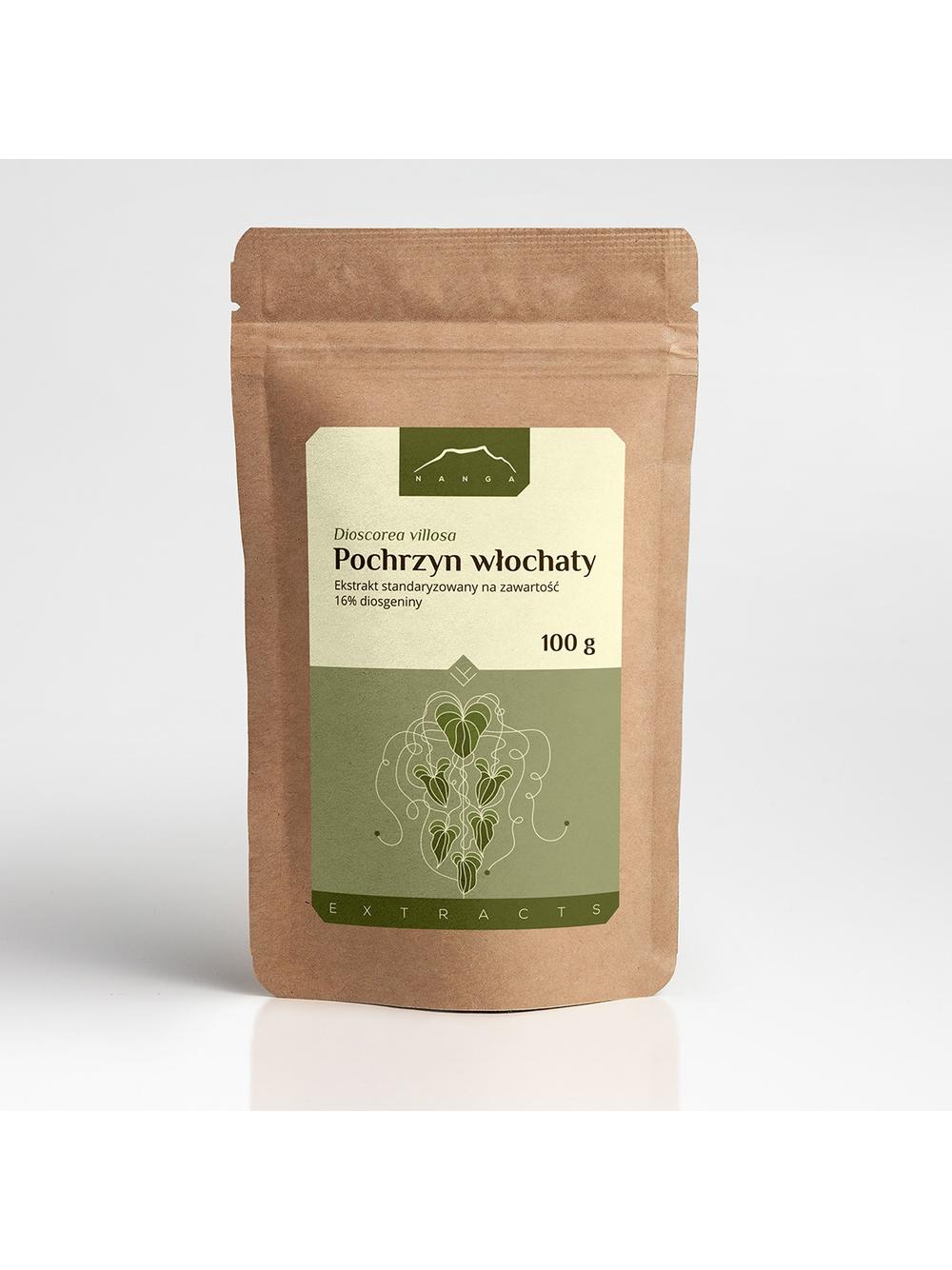 Pochrzyn włochaty (wild yam) ekstrakt 16% diosgeniny