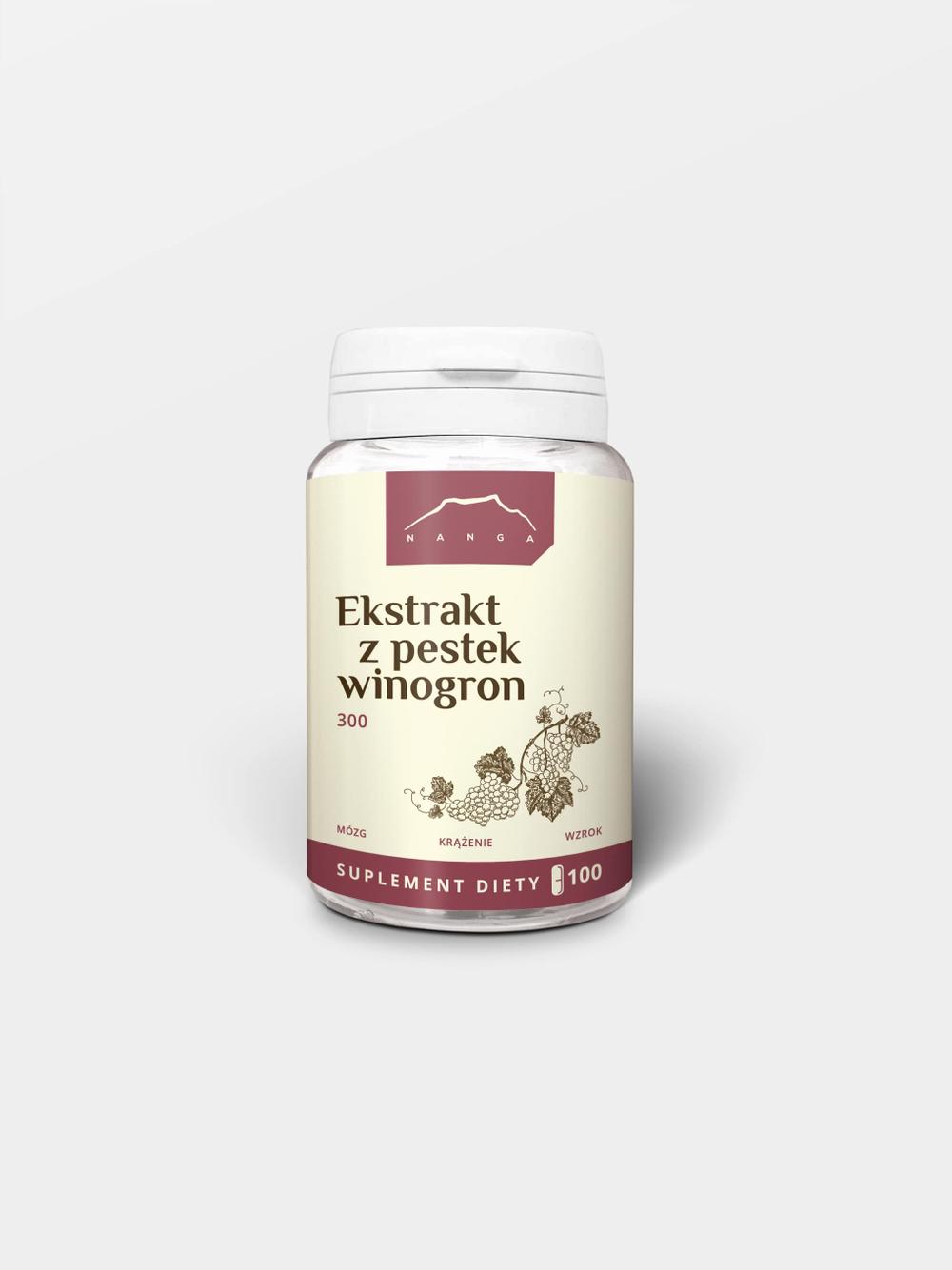 Ekstrakt z pestek winogron OPC kapsułki 300 mg