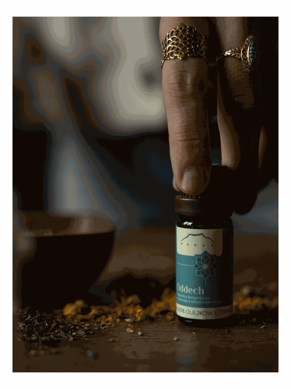Oddech - mieszanka 100% olejków eterycznych Nanga