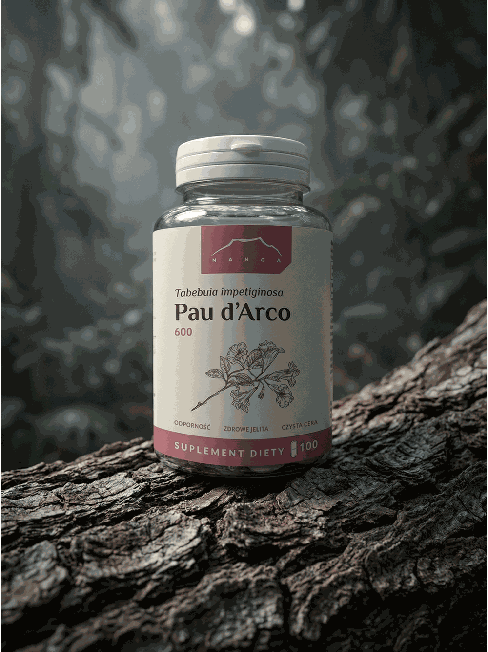 Pau d’Arco 100 kapsułek x 600 mg
