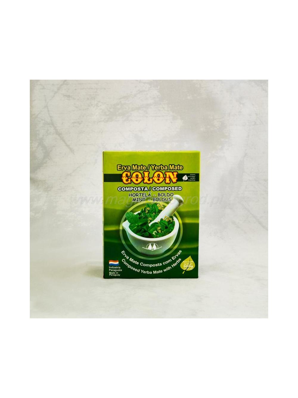 Yerba Mate Colon Mięta i Boldo 500g