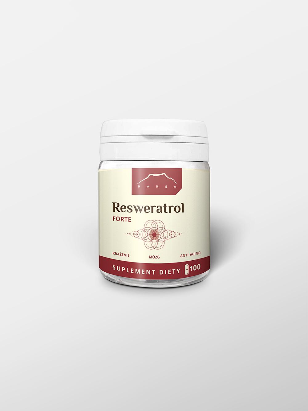 Resweratrol forte kapsułki 250 mg