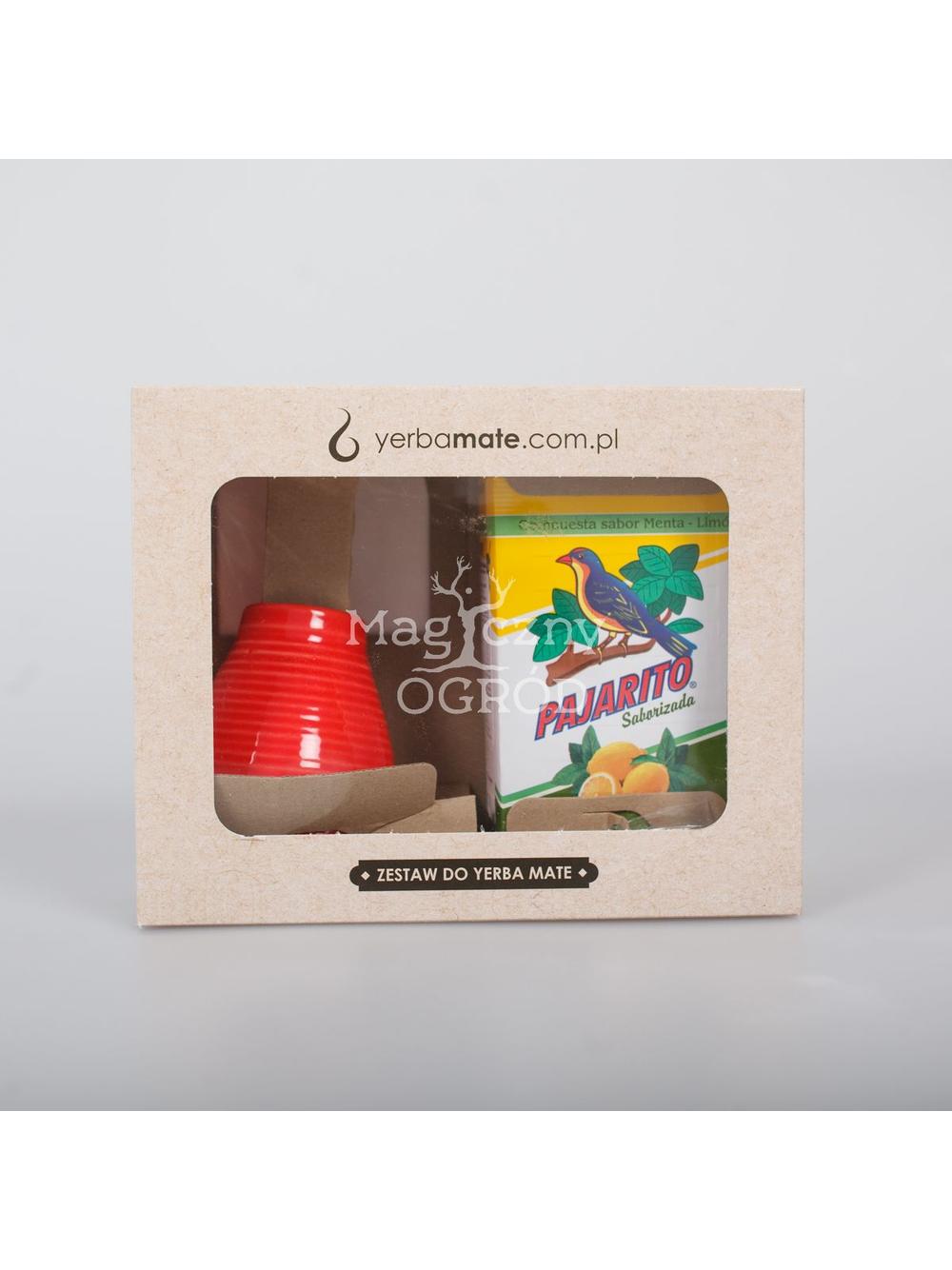 ZESTAW z Yerba Mate Pajarito Mięta - Lemon