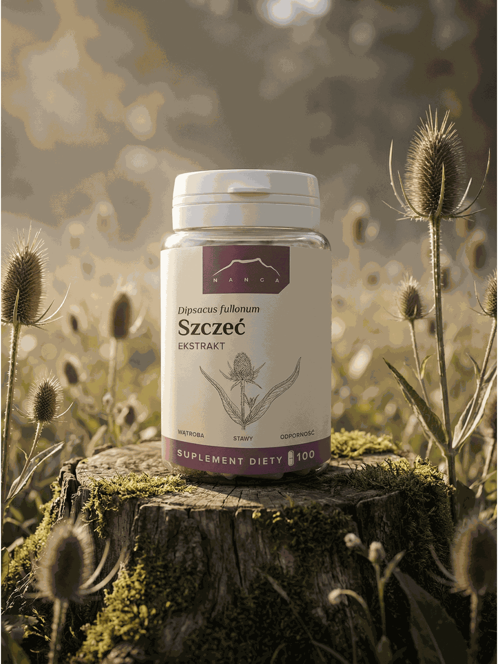 Szczeć ekstrakt 100 kapsułek x 500mg