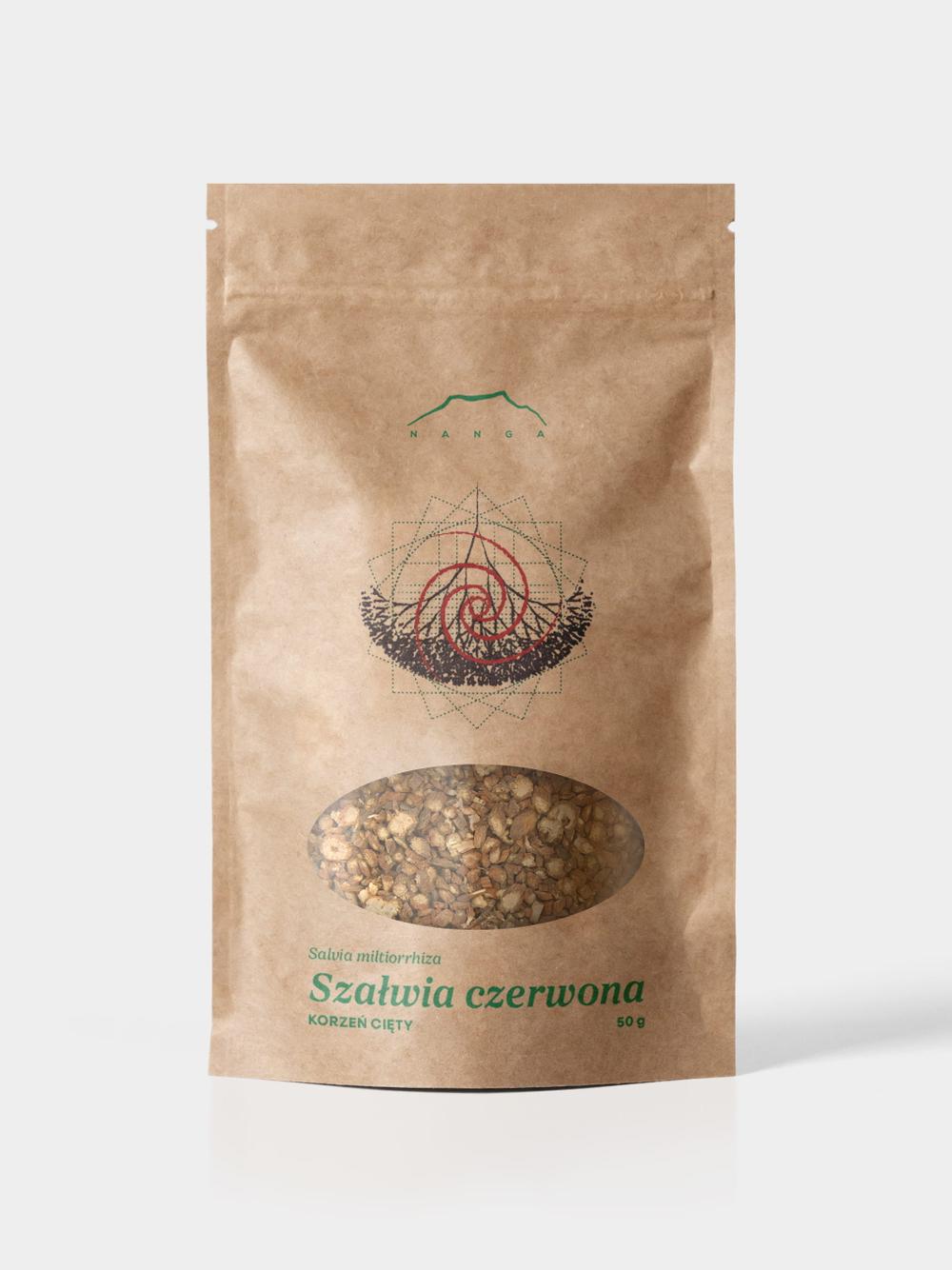 Szałwia czerwona korzeń