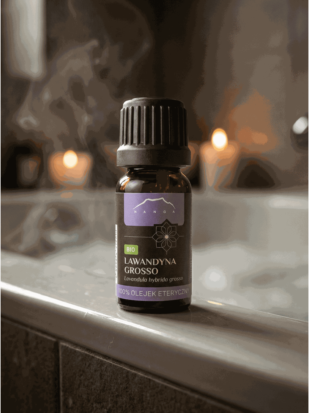 Olejek lawandynowy Grosso BIO 100% eteryczny Nanga