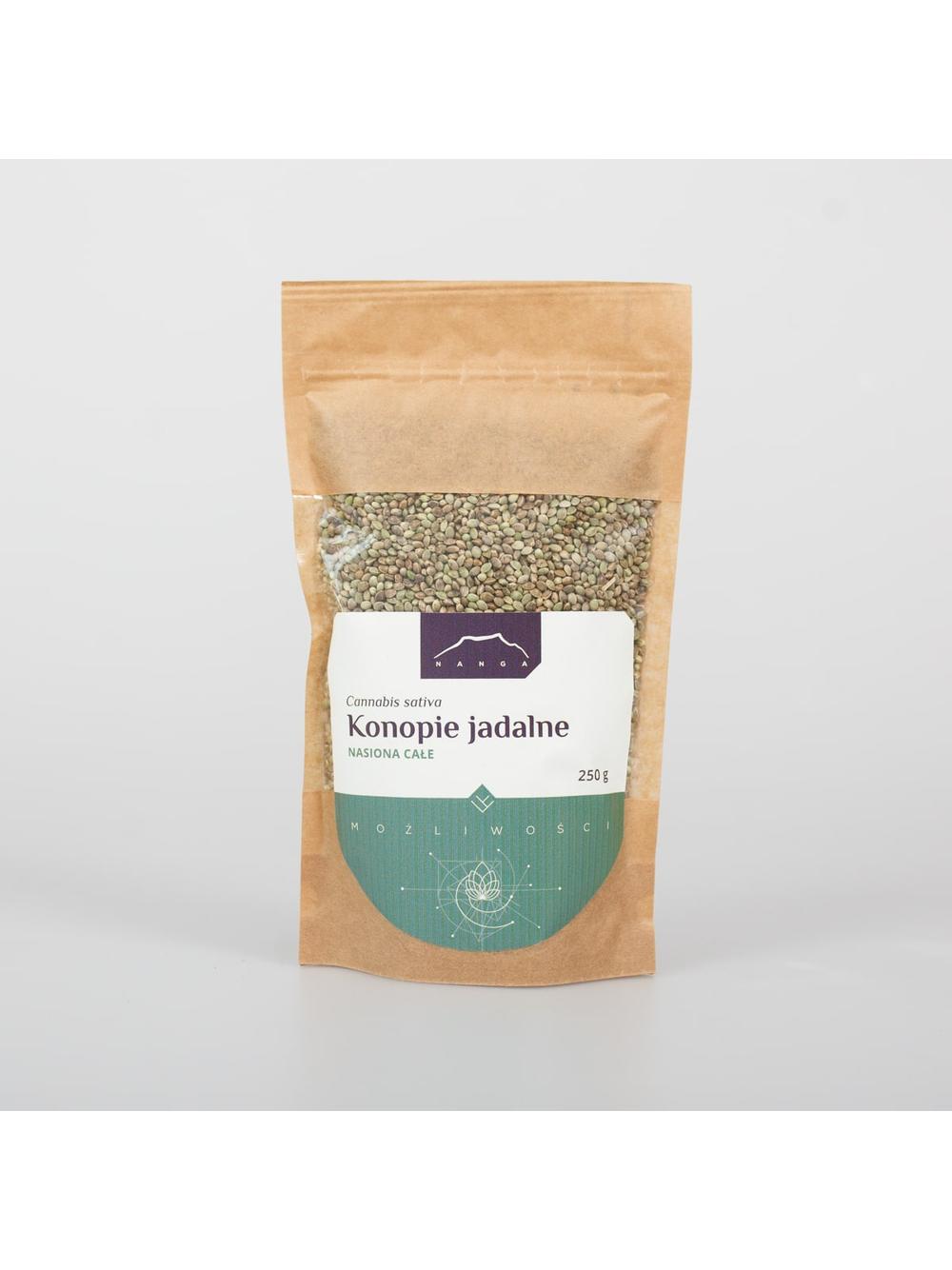 Konopie jadalne nasiona