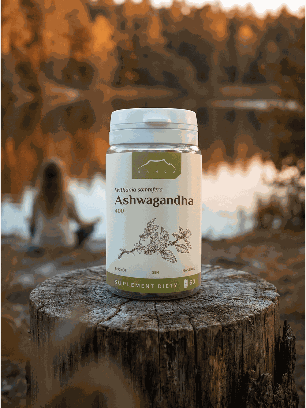 Ashwagandha kapsułki x 400 mg