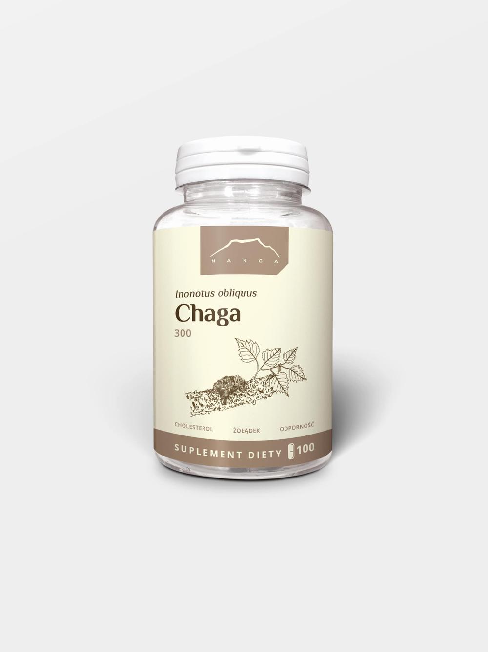 Chaga ekstrakt 100 kapsułek x 300mg