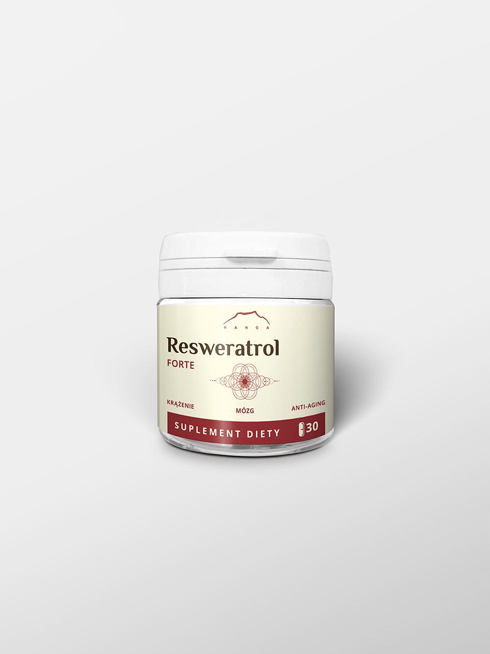 Resweratrol forte kapsułki 250 mg