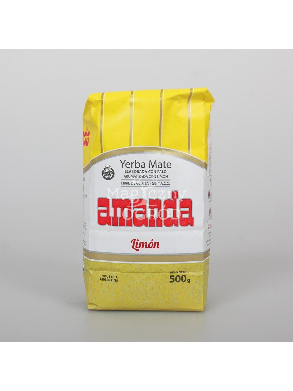Yerba Mate Amanda Limon 500g