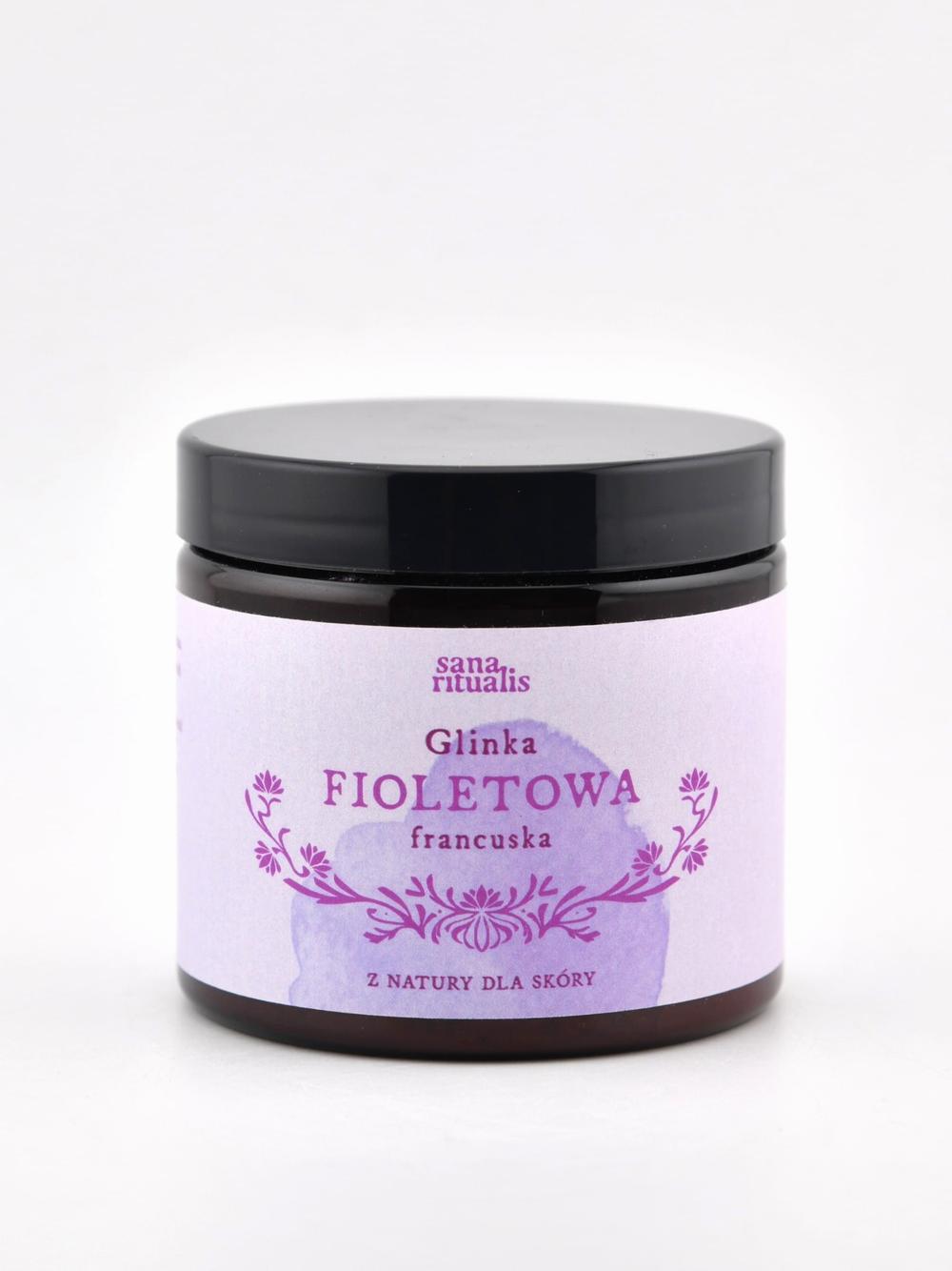 Francuska glinka fioletowa Sana Ritualis