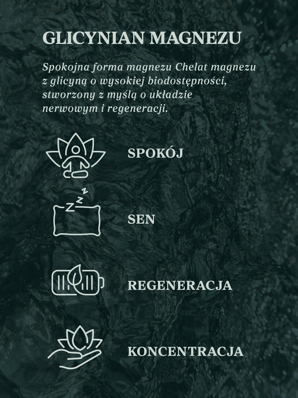 Glicynian magnezu - chelat