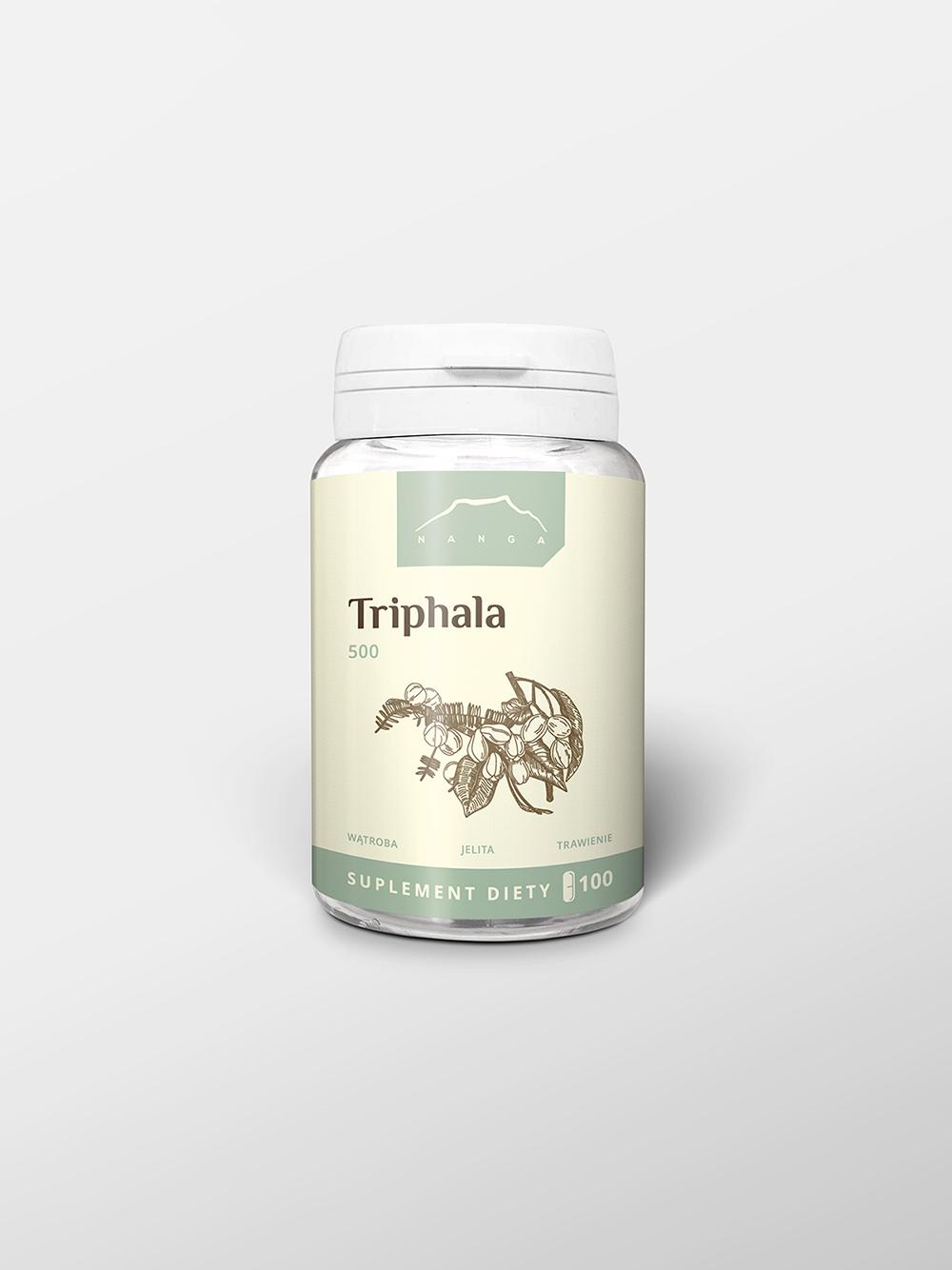 Triphala ekstrakt  100 kapsułek x 500 mg