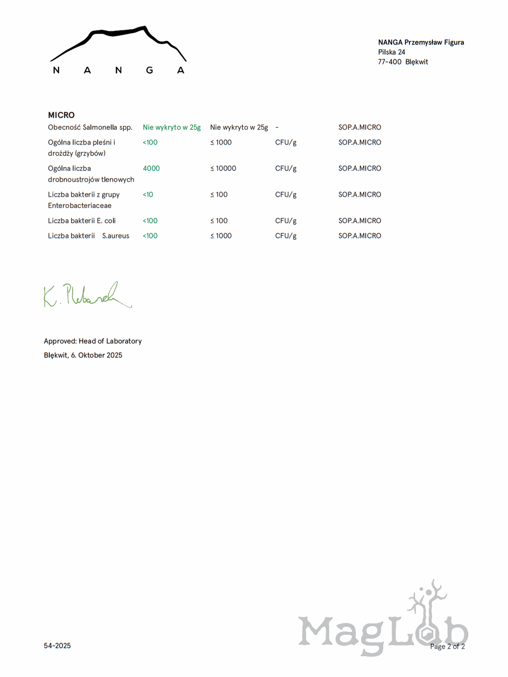 Apigenina 100 kapsułek x 100mg